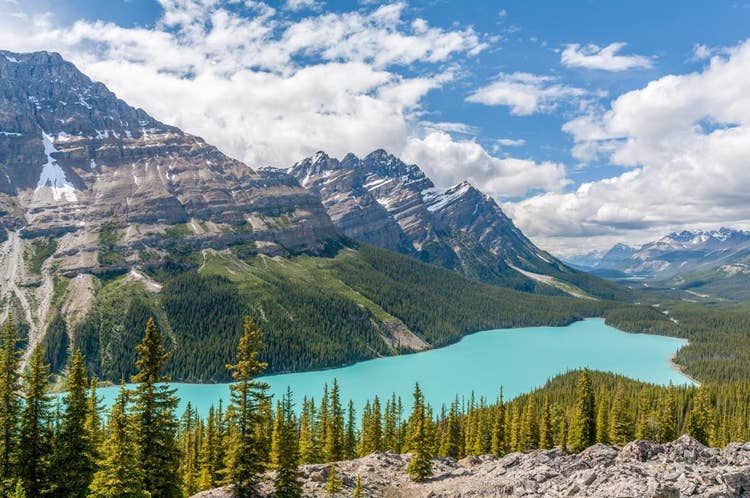 A picture containing mountain, nature, hillside Description automatically generated