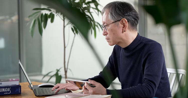 大西寿男さん