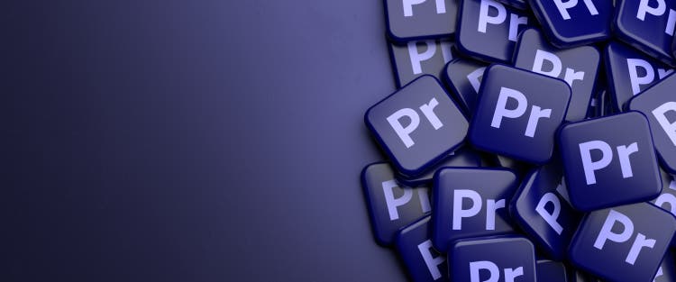 動画編集ソフトウェア Adobe Premiere Pro のロゴ