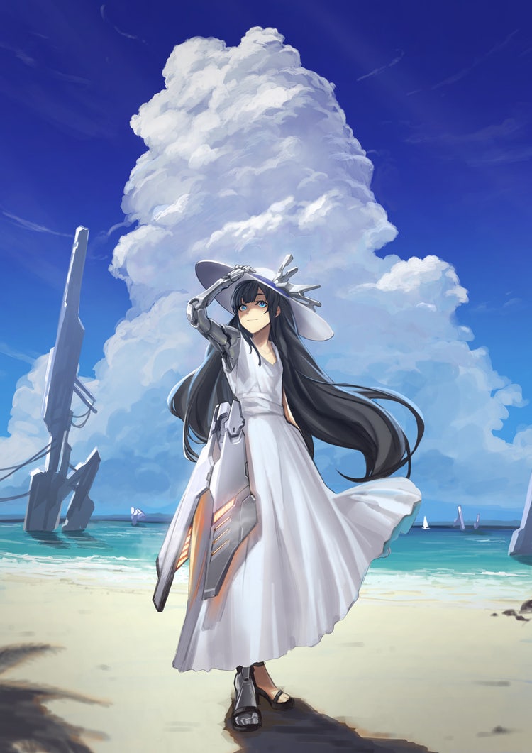 Adobe Fresco｜ヤナギさん｜初夏イラスト