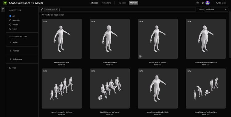 Substance 3D Assets を使用して作成した画像。