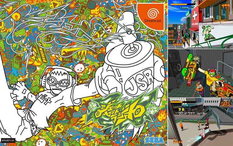 「ジェット セット ラジオ」（発売：セガ／2000年）©SEGA