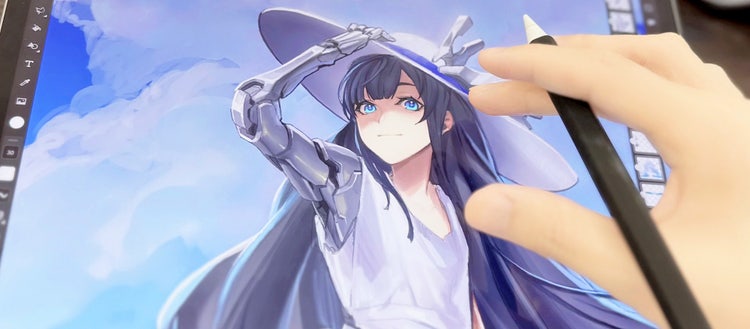 Adobe Fresco｜ヤナギさんメインビジュアル