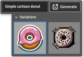 A screenshot of a cartoon donut Description automatically generated