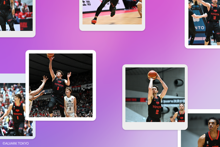 A collage of images of basketball players Description automatically generated