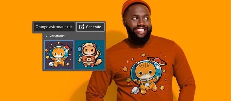 A person in a orange shirt Description automatically generated