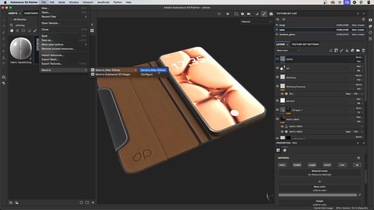 Screenshot of Adobe 3D & motion design upgrades for Adobe After Effects