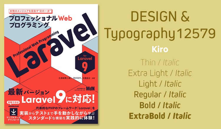 Adobe Fonts使用例