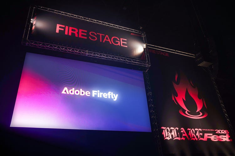 coldrain主催「BLARE FEST. 2026」にアドビブースが初出展～Adobe FireflyとAdobe Expressで、来場者が"自分だけのフェスグッズ"を制作
