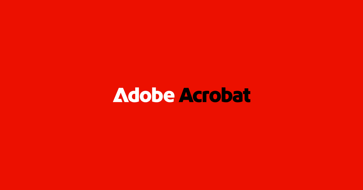 官公庁向け】Acrobat製品ラインナップと選び方｜用途別に最適なAcrobat