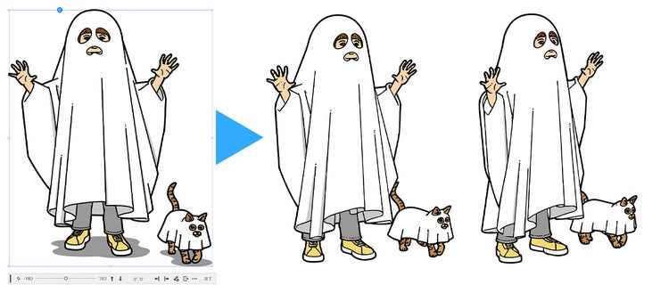 ターンテーブル使用例