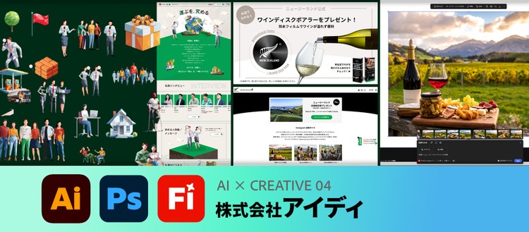 AI活用事例04・アイディ・メインビジュアル