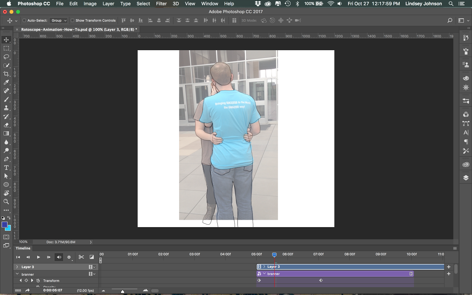 Moving Art How to Create a Rotoscope Animation in CC