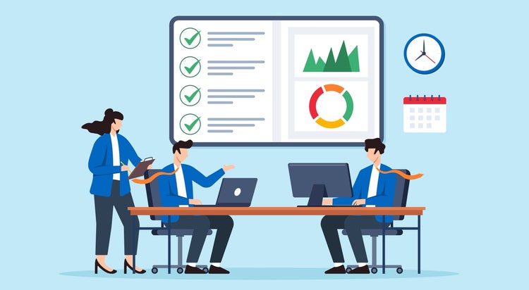 A group of people sitting at a table AI-generated content may be incorrect.